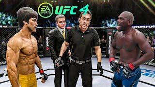 Bruce Lee vs Derek Brunson   EA Sports UFC 4   Epic Fight 