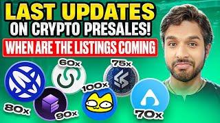 Last Updates On Crypto Presales  !!!