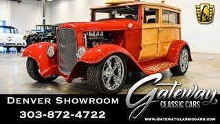 1932 Ford Woody Wagon Stock #436 - Gateway Classic Cars of Denver