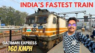 India's Fastest Train  | Gatimaan Express Delhi to Jhansi | AC Chair Car | 160 Kmph !