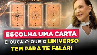 Escolha uma CARTA e ouça o que o UNIVERSO tem para te falar!