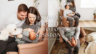 lifestyle newborn photo session - OKC Newborn Photographer Charis Elisabeth Photography