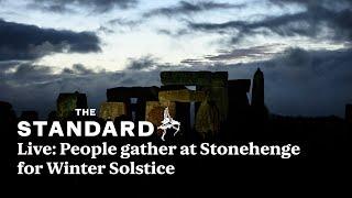 LIVE from Stonehenge: People gather for winter solstice