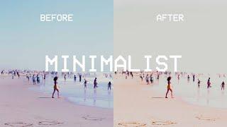 How I Edit Minimalistic Photos in Lightroom