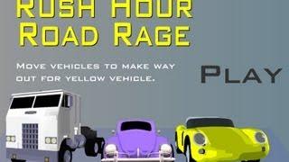 Rush Hour Road Rage - Fun Logic Game at FunHost.Net/rushhour