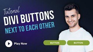 How To Display Divi Buttons Next To Each Other | Divi Tutorial Using jQuery