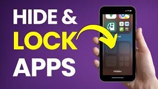 How to Hide Apps and Apps Lock on iPhone iOS 18 (2024)