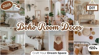 Modern Boho Room Decor Ideas 2025 | Chic & Affordable Boho Bedroom & Living Room Inspiration!