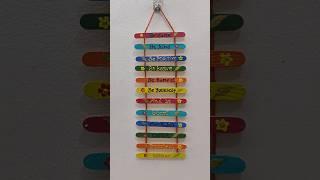 5 minutes wall hanging with popsicles #shorts #youtubeshorts #shortsvideo #viral #Aruna'sMagazine