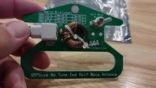 "No Tune Eed Half Wava Antenna"? - A total fake of #qrpguys - Be careful what you buy on EBAY!