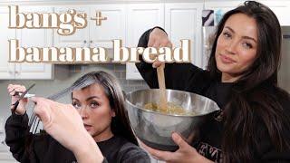 BANGS + BANANA BREAD  recipes for disaster?