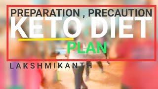 Keto Diet Plan preparation and precautions in Telugu