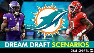 5 DREAM NFL Draft Scenarios For The Miami Dolphins Ft. Darnell Washington, Dalvin Cook, Steve Avila