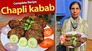 Chapli kabab recipe|Authentic peshawari Chapli kabab|Asad family kitchen|چپلی کباب بنانےکاطریقہ