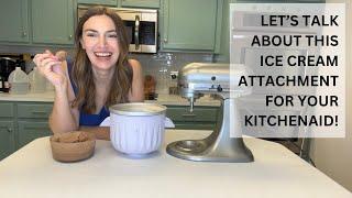 Dessert Dreams: Focollk's KitchenAid Ice Cream Maker - Honest Review!