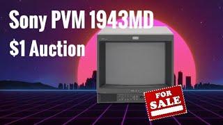 The $1 Sony PVM Auction!