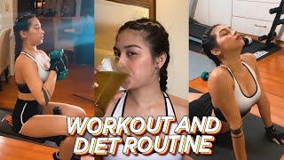 WORKOUT AND DIET ROUTINE | ZEINAB HARAKE