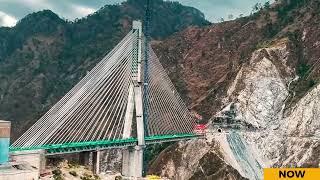 Truly Remarkable : Anji Khad Bridge - India's First Cable-Stayed Rail Bridge