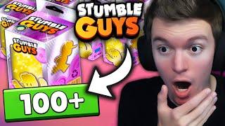 OPENING OVER *100* PRIZE BOXES IN STUMBLE GUYS!