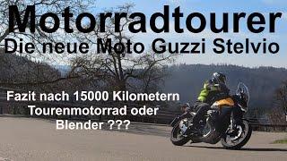 Motorcycle - Moto Guzzi Stelvio Conclusion after 15000 kilometers - Touring cycle, Blender or Top