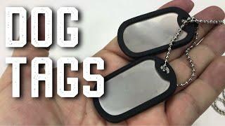 Blank Stainless Steel Dog Tag Set with Chains & Silencers Review