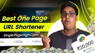 Best One Page URL Shortener With Daily Payment | One Page High CPM