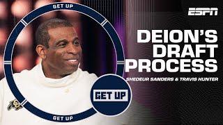 'I know where I want them to go' Deion's draft process for Shedeur Sanders & Travis Hunter | Get Up