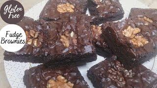 Gluten free fudge Brownies by Bint-e-Iqbal kitchenette