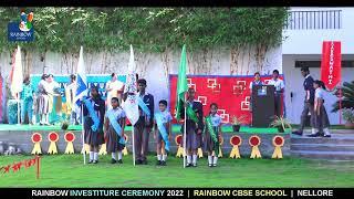 RAINBOW INVESTITURE CEREMONY | STUDET COUNCIL OATH TAKING 2022-23 | RAINBOW CBSE SCHOOL