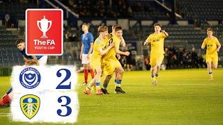 Highlights | Portsmouth U18 2-3 Leeds United U18 (AET) | Five-goal thriller in FA Youth Cup