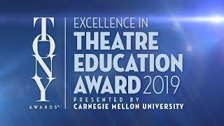 Submit A Teacher for the 2019 Excellence in Theatre Education Award