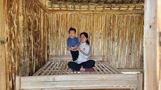 Single mother: Designing a wooden bed - The process of chiseling & assembling the wooden bed!