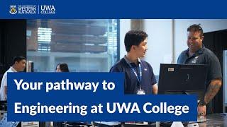 Your pathway to studying Engineering at UWA | UWA College