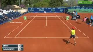 Carlos Alcaraz vs Jannik Sinner | Junior Match Highlights