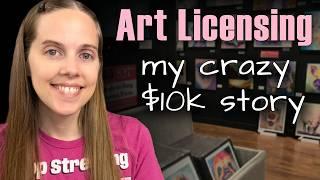 Art Licensing for Beginners, Common Pitfalls, My Crazy $10K Story