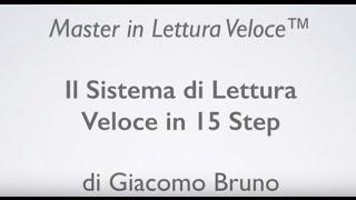 Master in Lettura Veloce - Sistema in 15 Step