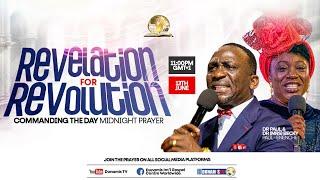 COMMANDING THE DAY MIDNIGHT PRAYER || REVELATION FOR REVOLUTION || 13-06-2025