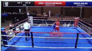 Uziel Yepez-Espinoza vs Diego Aviles National Junior Olympics Lubbock, TX 7.16.2021