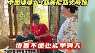 中国婆婆和亚美尼亚丈母娘见面，语言不同两位妈妈都会唠哪些家常？