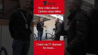 Carbon cargo bikes from Maniac & Sane