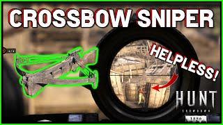 CROSSBOW SNIPER - Are STEEL BOLTS the new META for X-Bow enjoyers? - Hunt 1896 Solo Gameplay