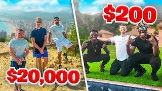 SIDEMEN $20,000 VS $200 HOLIDAY (EUROPE EDITION)