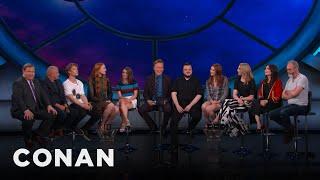 The Cast Of "Game Of Thrones" Full Interview | CONAN on TBS