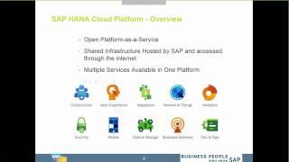 Webinar: SAP Cloud Platform