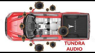 2022+ Toyota Tundra Crewmax JBL Equipped complete Audio Upgrade! Speakers, Subwoofers, amplifiers,