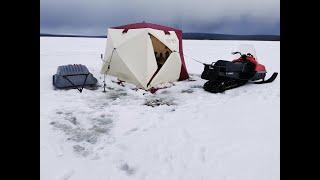 Ловля сига на Имандре / Ice fishing on Imandra lake