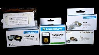 Protecting your coins with Lighthouse/Leuchtturm Coin Capsules