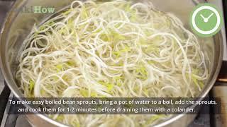 How to Cook Bean Sprouts