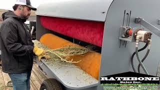 Best Way to Harvest Industrial Hemp Flower With the MAXPRO Side Bucker by Critical Extract.