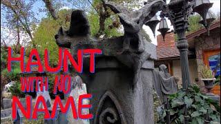 DIY Halloween Decorations - Halloween Display Walkthrough Tour - Haunt With No Name